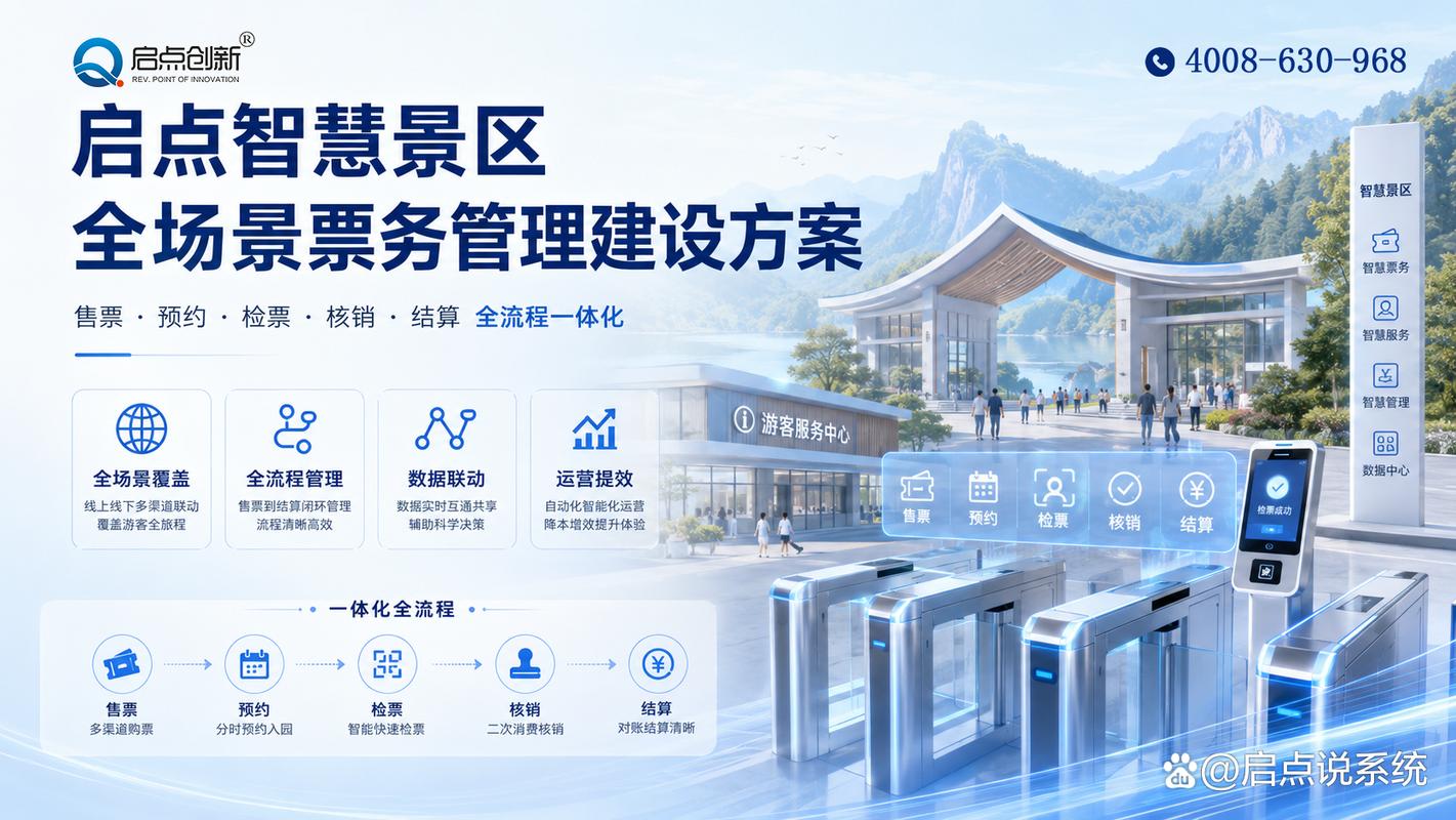 成都启点创新提供西南地区智慧文旅景区信息化建设服务